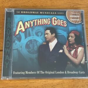 Anything Goes CD 2003 Broadway Musicals Ethel Merman William Gaxton Casts Sealed